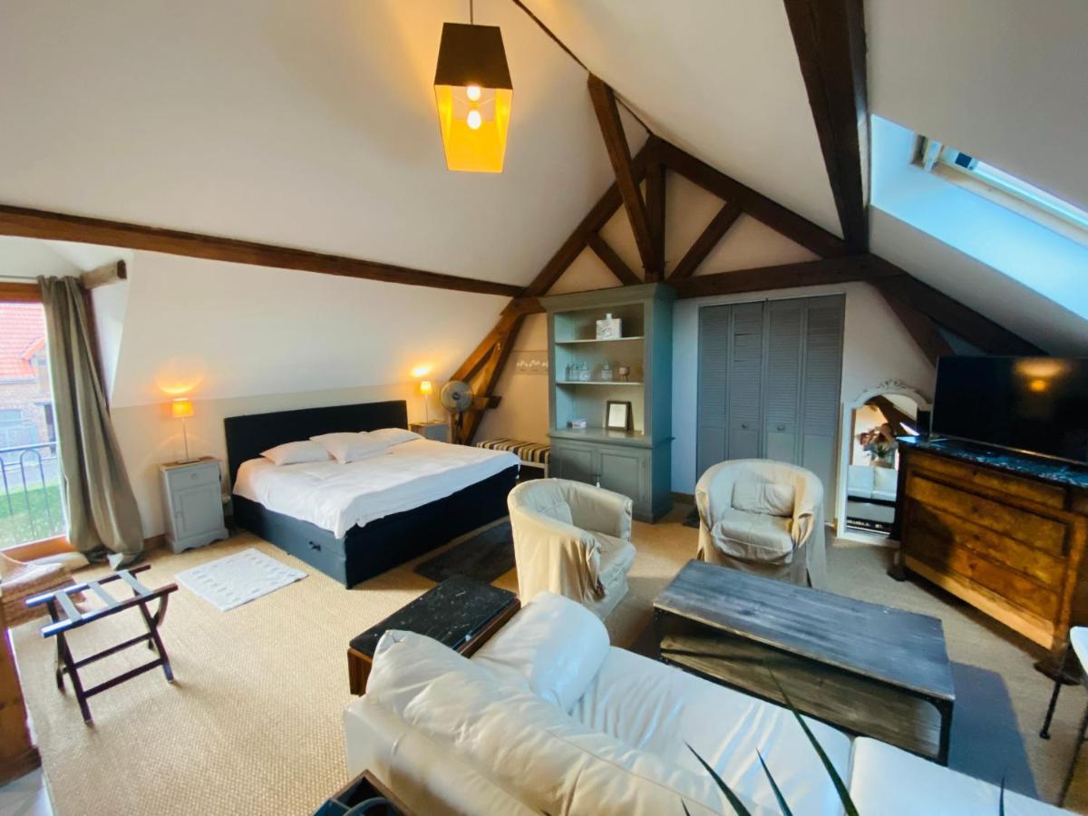 Ferme De Montecouvez Bed & Breakfast Crèvecoeur-sur-lʼEscaut Bagian luar foto
